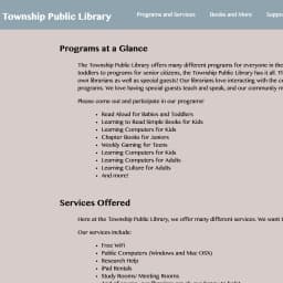 Image 3 for Township Public Library