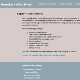 Image 4 for Township Public Library