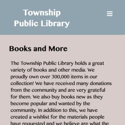 Image 7 for Township Public Library